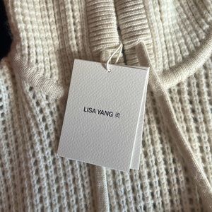 Lisa Yang L/S crochet quinqing sweater cream 1